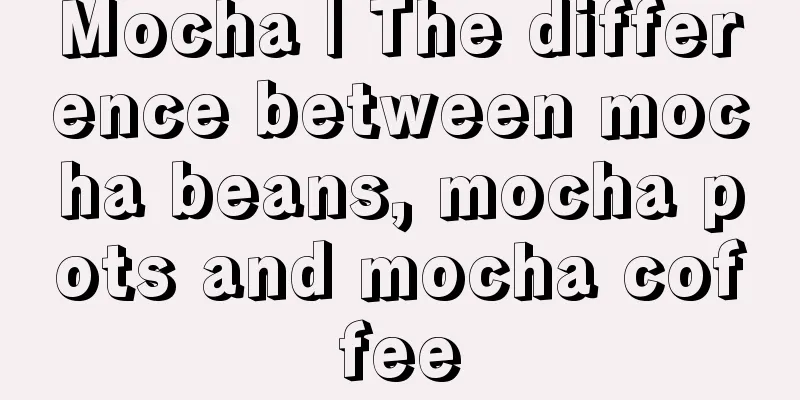 Mocha | The difference between mocha beans, mocha pots and mocha coffee