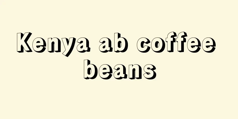 Kenya ab coffee beans
