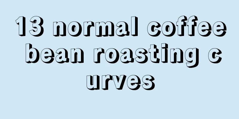 13 normal coffee bean roasting curves