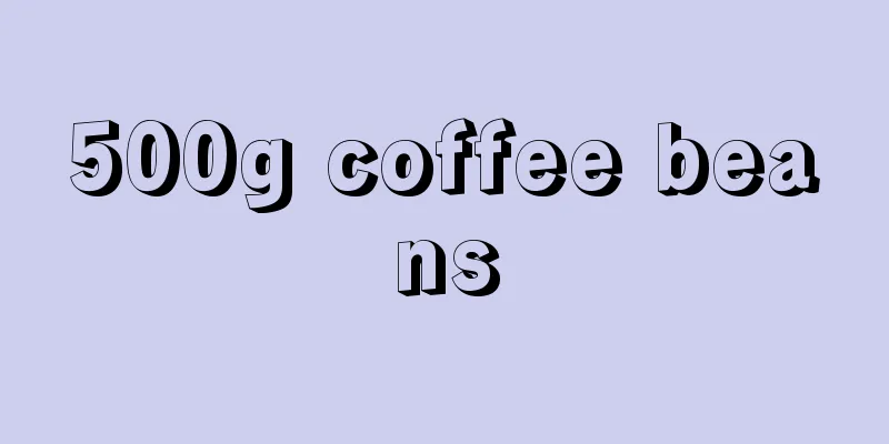 500g coffee beans