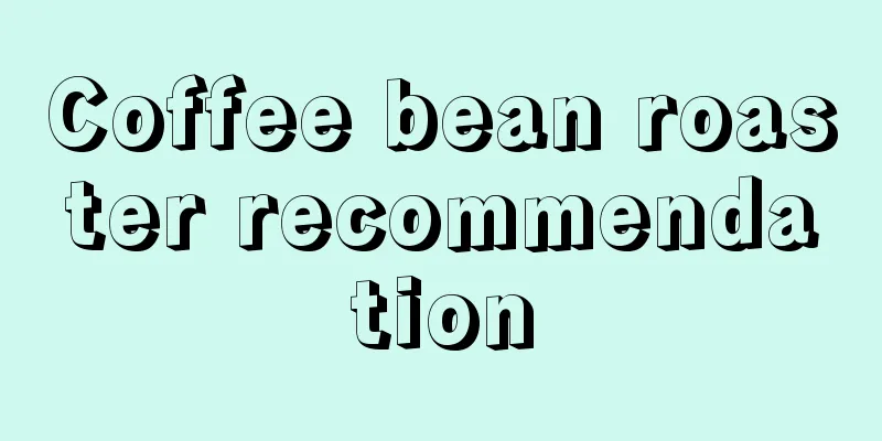 Coffee bean roaster recommendation