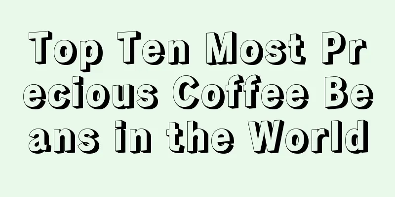 Top Ten Most Precious Coffee Beans in the World