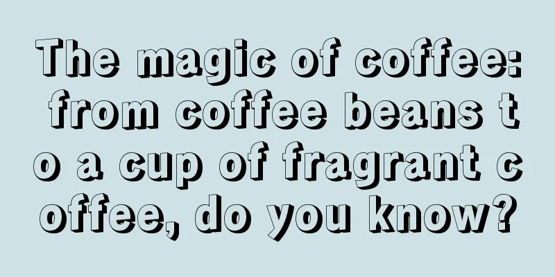 The magic of coffee: from coffee beans to a cup of fragrant coffee, do you know?