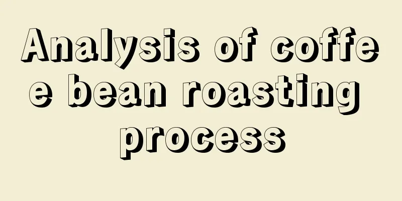 Analysis of coffee bean roasting process
