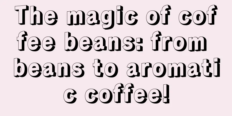 The magic of coffee beans: from beans to aromatic coffee!