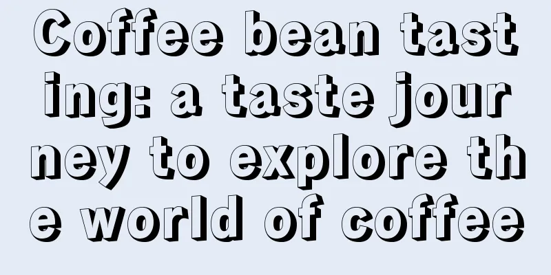 Coffee bean tasting: a taste journey to explore the world of coffee