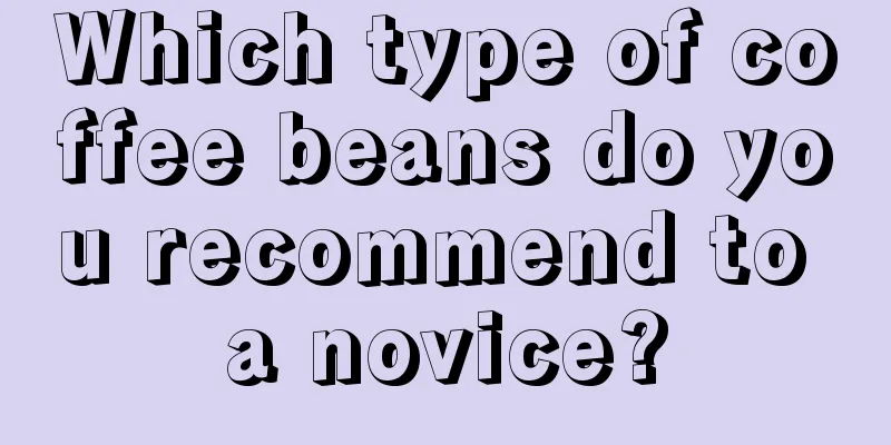 Which type of coffee beans do you recommend to a novice?