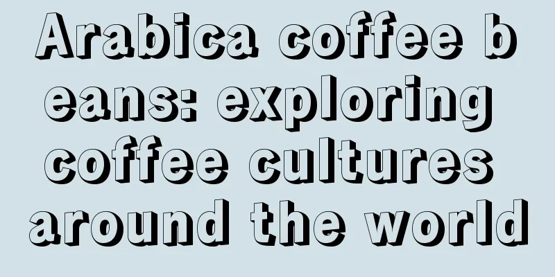 Arabica coffee beans: exploring coffee cultures around the world