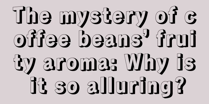 The mystery of coffee beans’ fruity aroma: Why is it so alluring?