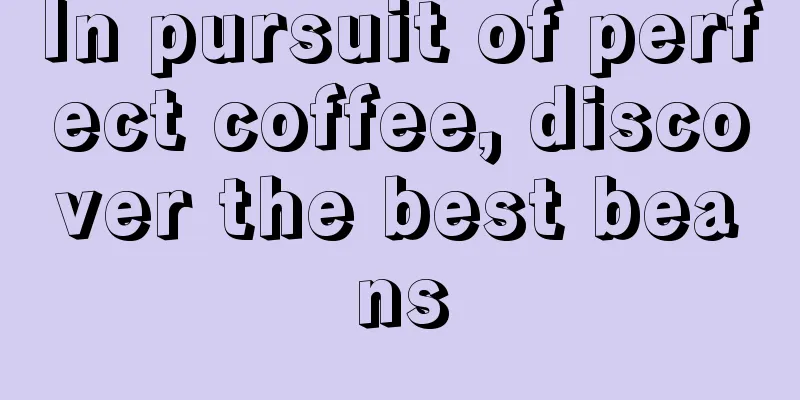 In pursuit of perfect coffee, discover the best beans