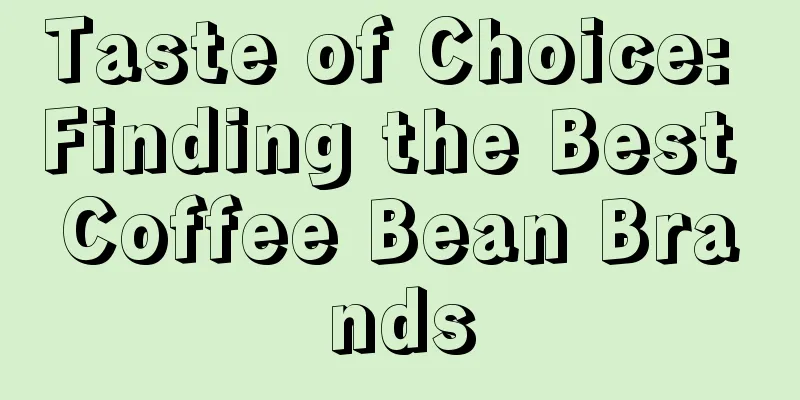 Taste of Choice: Finding the Best Coffee Bean Brands