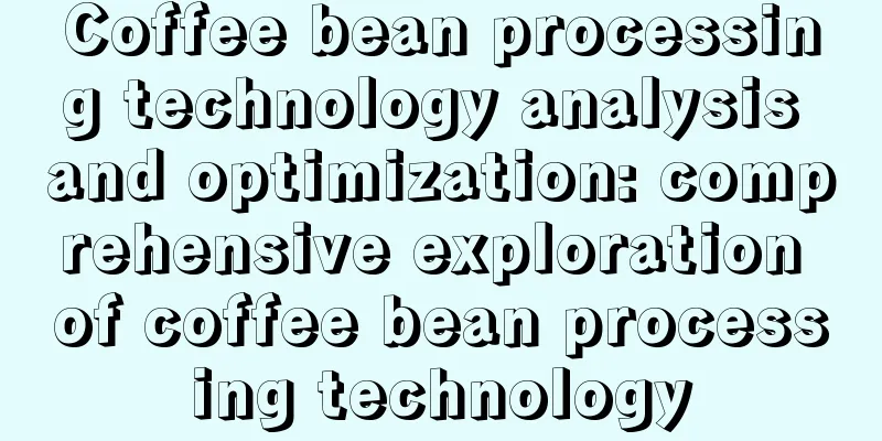 Coffee bean processing technology analysis and optimization: comprehensive exploration of coffee bean processing technology
