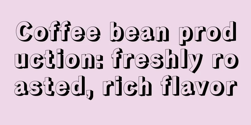 Coffee bean production: freshly roasted, rich flavor