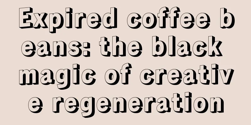 Expired coffee beans: the black magic of creative regeneration
