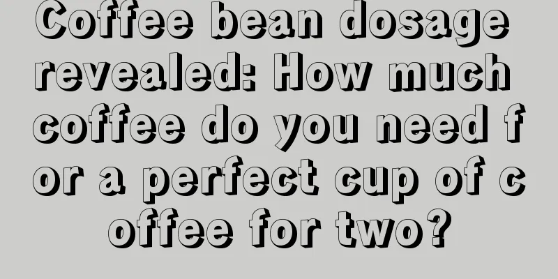 Coffee bean dosage revealed: How much coffee do you need for a perfect cup of coffee for two?
