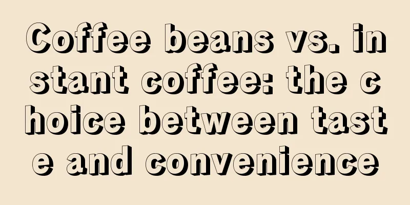 Coffee beans vs. instant coffee: the choice between taste and convenience