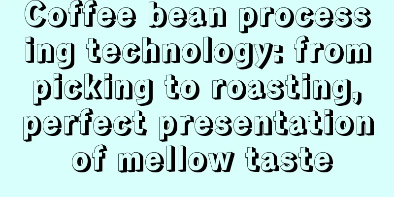 Coffee bean processing technology: from picking to roasting, perfect presentation of mellow taste