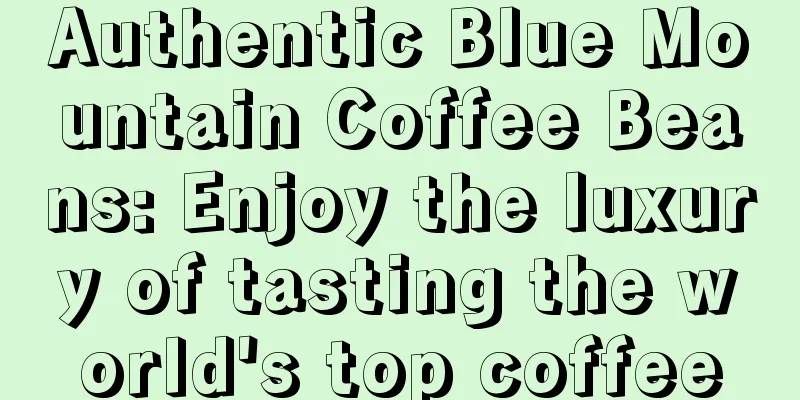Authentic Blue Mountain Coffee Beans: Enjoy the luxury of tasting the world's top coffee