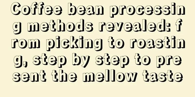Coffee bean processing methods revealed: from picking to roasting, step by step to present the mellow taste