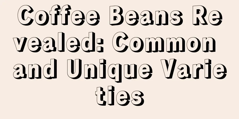 Coffee Beans Revealed: Common and Unique Varieties