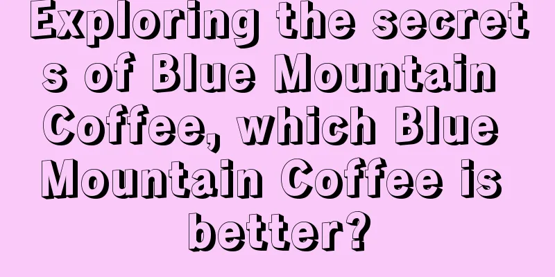 Exploring the secrets of Blue Mountain Coffee, which Blue Mountain Coffee is better?