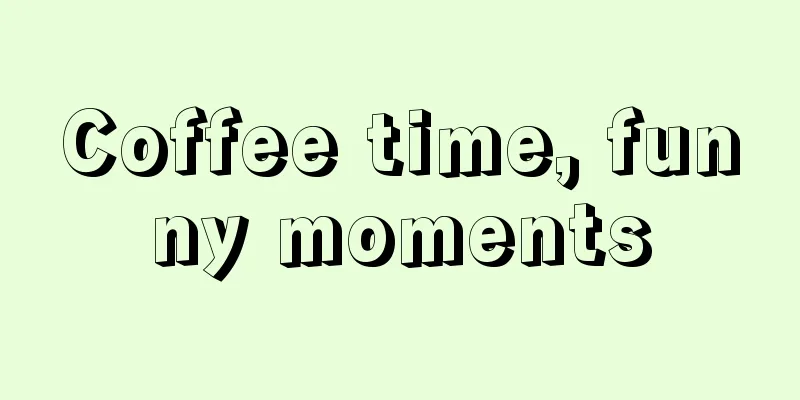 Coffee time, funny moments