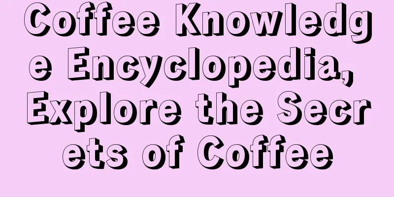 Coffee Knowledge Encyclopedia, Explore the Secrets of Coffee