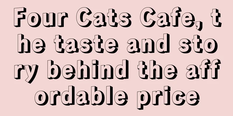 Four Cats Cafe, the taste and story behind the affordable price