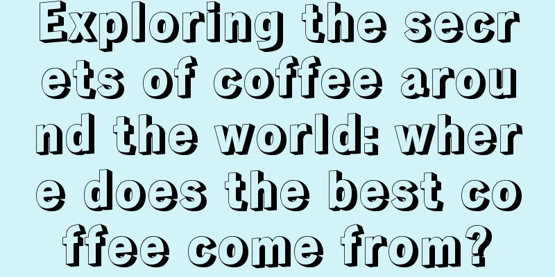Exploring the secrets of coffee around the world: where does the best coffee come from?