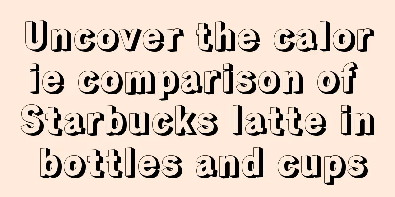 Uncover the calorie comparison of Starbucks latte in bottles and cups