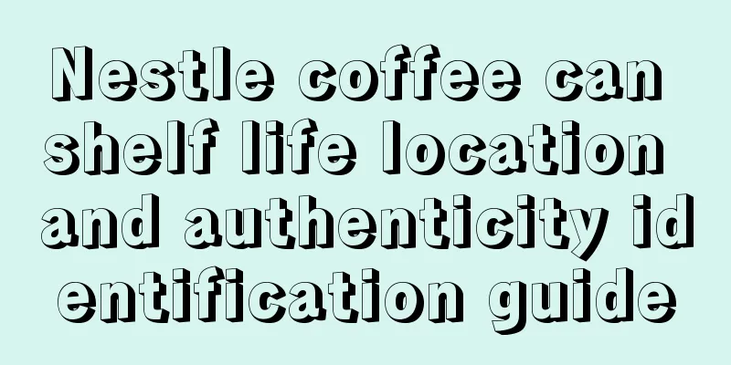 Nestle coffee can shelf life location and authenticity identification guide