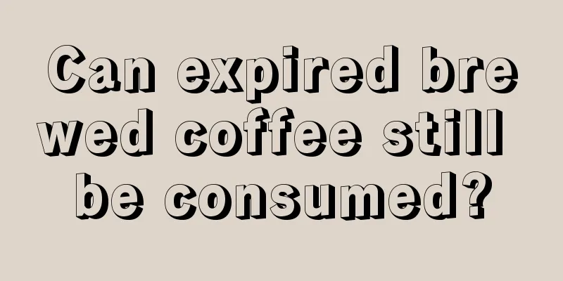 Can expired brewed coffee still be consumed?