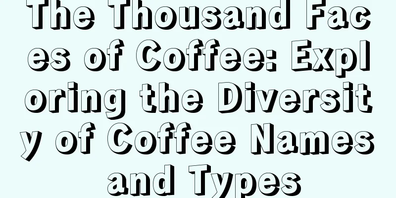 The Thousand Faces of Coffee: Exploring the Diversity of Coffee Names and Types