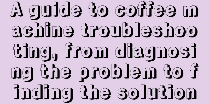 A guide to coffee machine troubleshooting, from diagnosing the problem to finding the solution