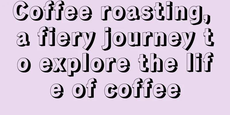 Coffee roasting, a fiery journey to explore the life of coffee