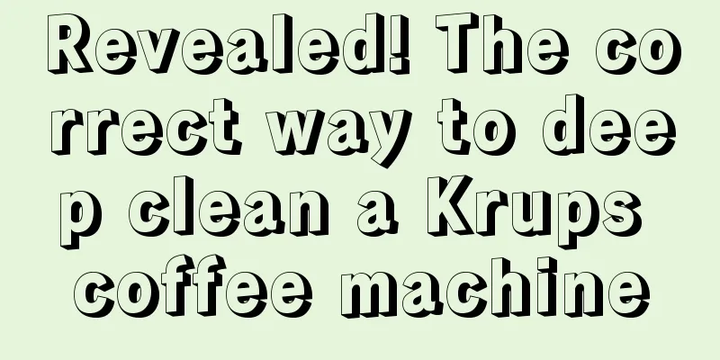 Revealed! The correct way to deep clean a Krups coffee machine