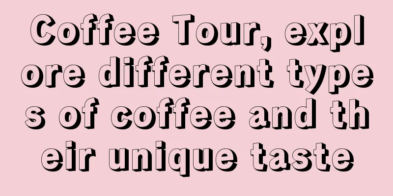 Coffee Tour, explore different types of coffee and their unique taste