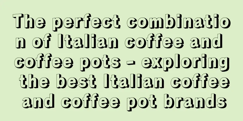 The perfect combination of Italian coffee and coffee pots - exploring the best Italian coffee and coffee pot brands