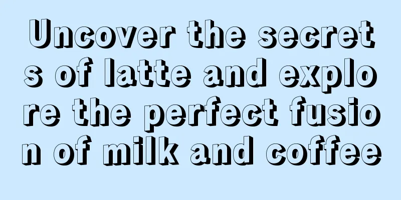 Uncover the secrets of latte and explore the perfect fusion of milk and coffee