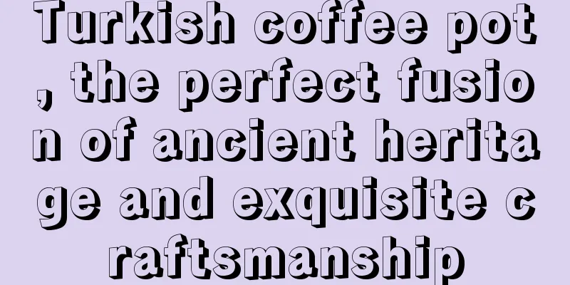 Turkish coffee pot, the perfect fusion of ancient heritage and exquisite craftsmanship