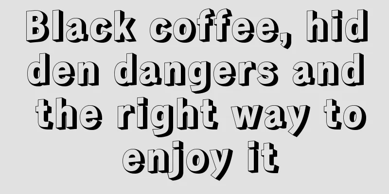 Black coffee, hidden dangers and the right way to enjoy it