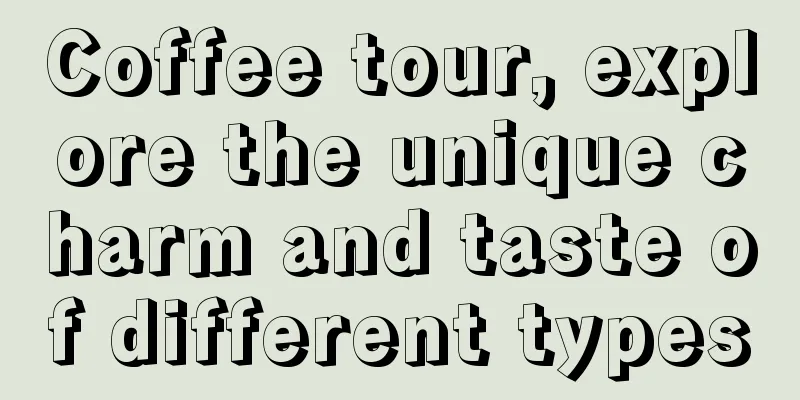 Coffee tour, explore the unique charm and taste of different types
