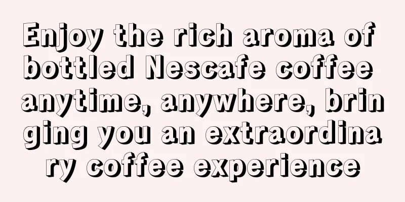 Enjoy the rich aroma of bottled Nescafe coffee anytime, anywhere, bringing you an extraordinary coffee experience