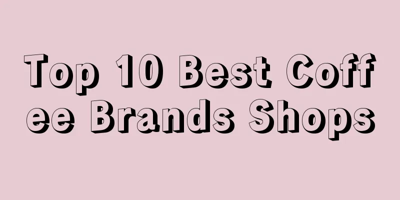 Top 10 Best Coffee Brands Shops