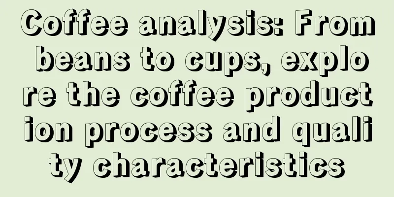 Coffee analysis: From beans to cups, explore the coffee production process and quality characteristics