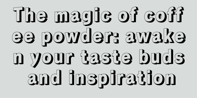 The magic of coffee powder: awaken your taste buds and inspiration