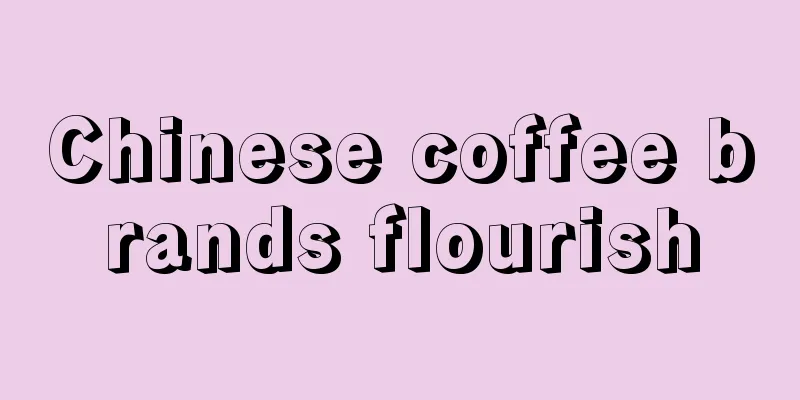 Chinese coffee brands flourish