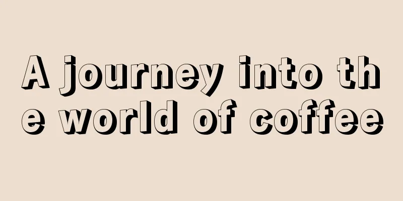 A journey into the world of coffee