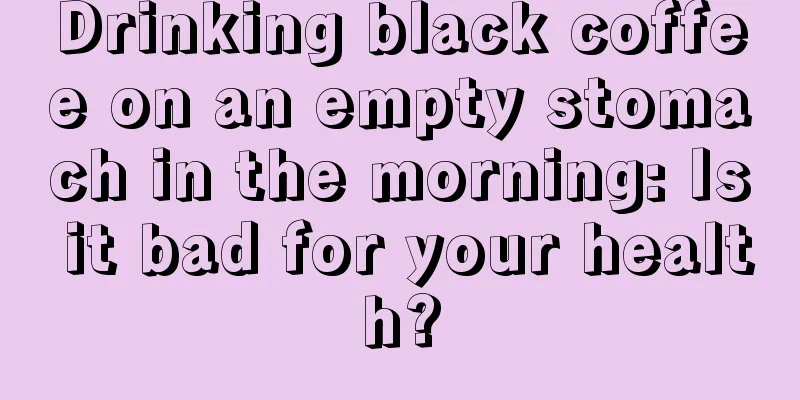 Drinking black coffee on an empty stomach in the morning: Is it bad for your health?