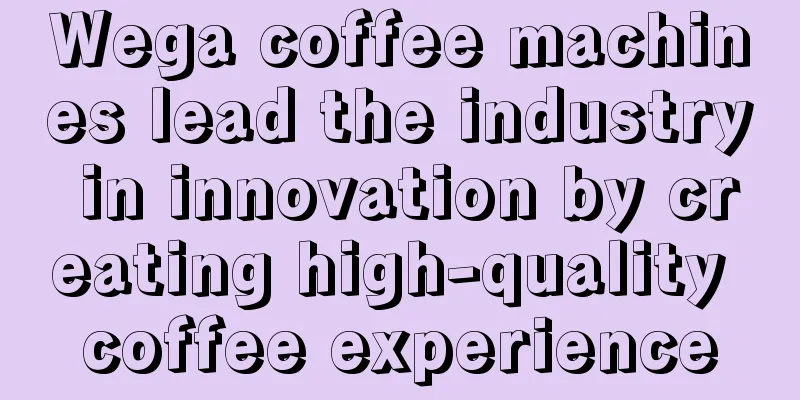 Wega coffee machines lead the industry in innovation by creating high-quality coffee experience